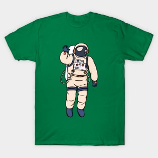 Astronaut Greeting T-Shirt